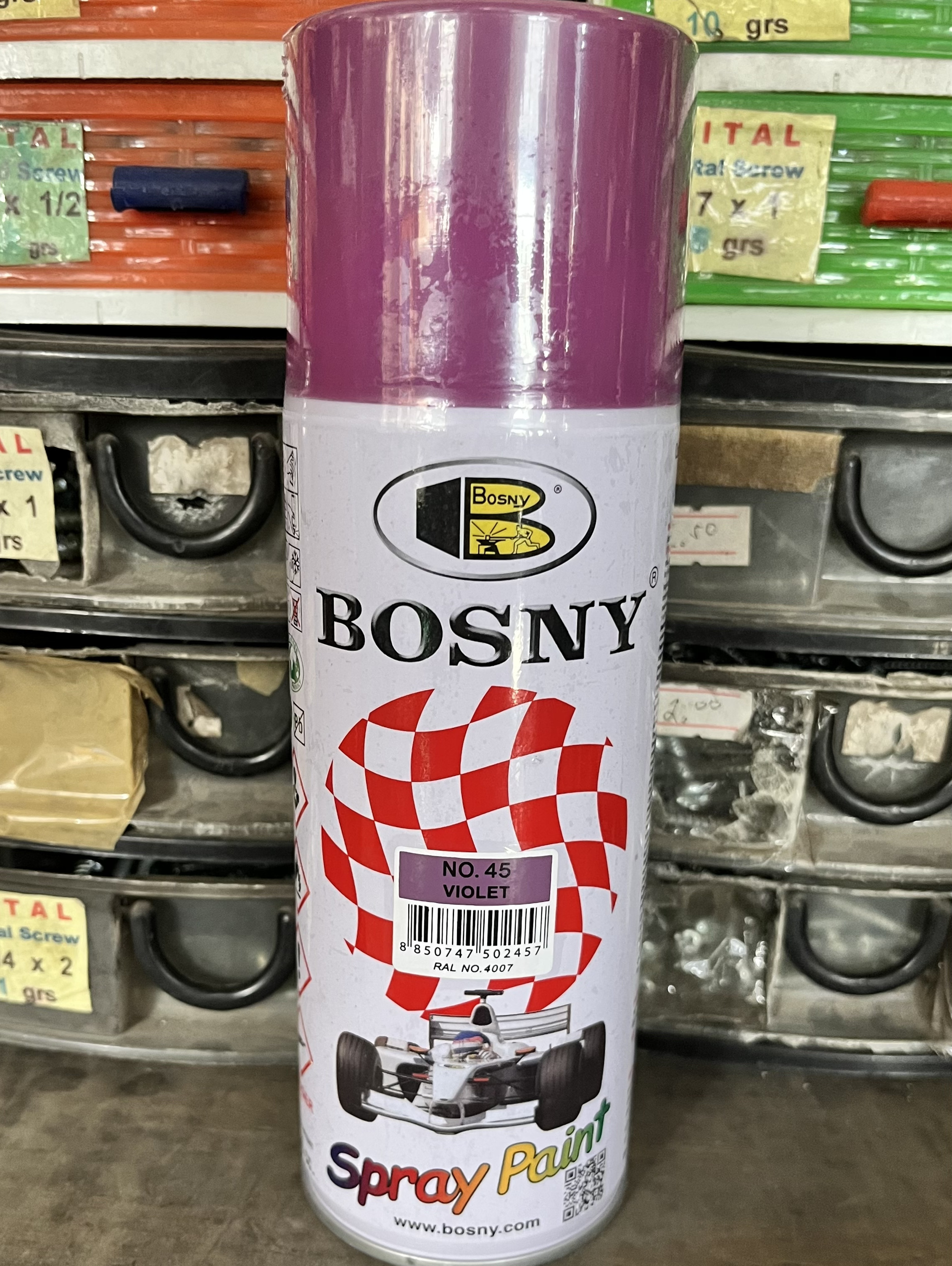 S.W Bosny Spray Paint Solid Colors 100 Acrylic Spray Paint Multiple
