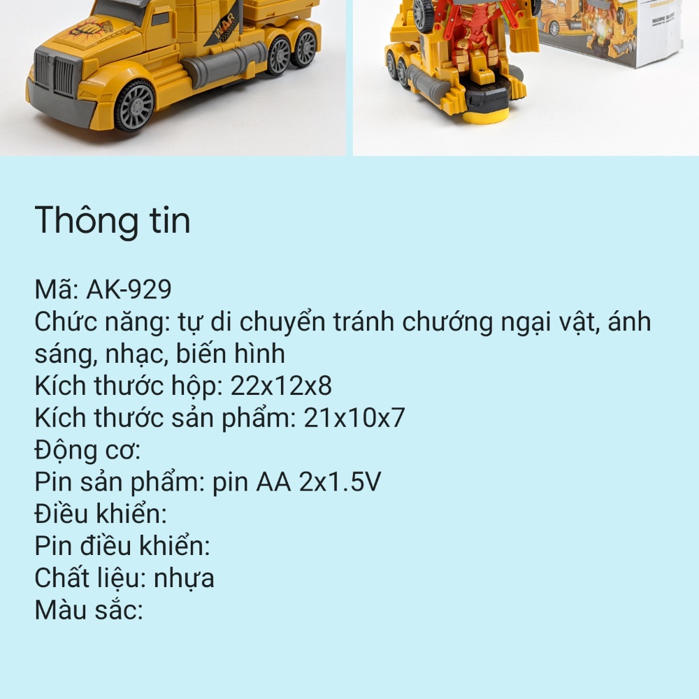 Robot biến hình - Robot lắp ráp - Trực thăng robot - Robot người máy siêu cấp