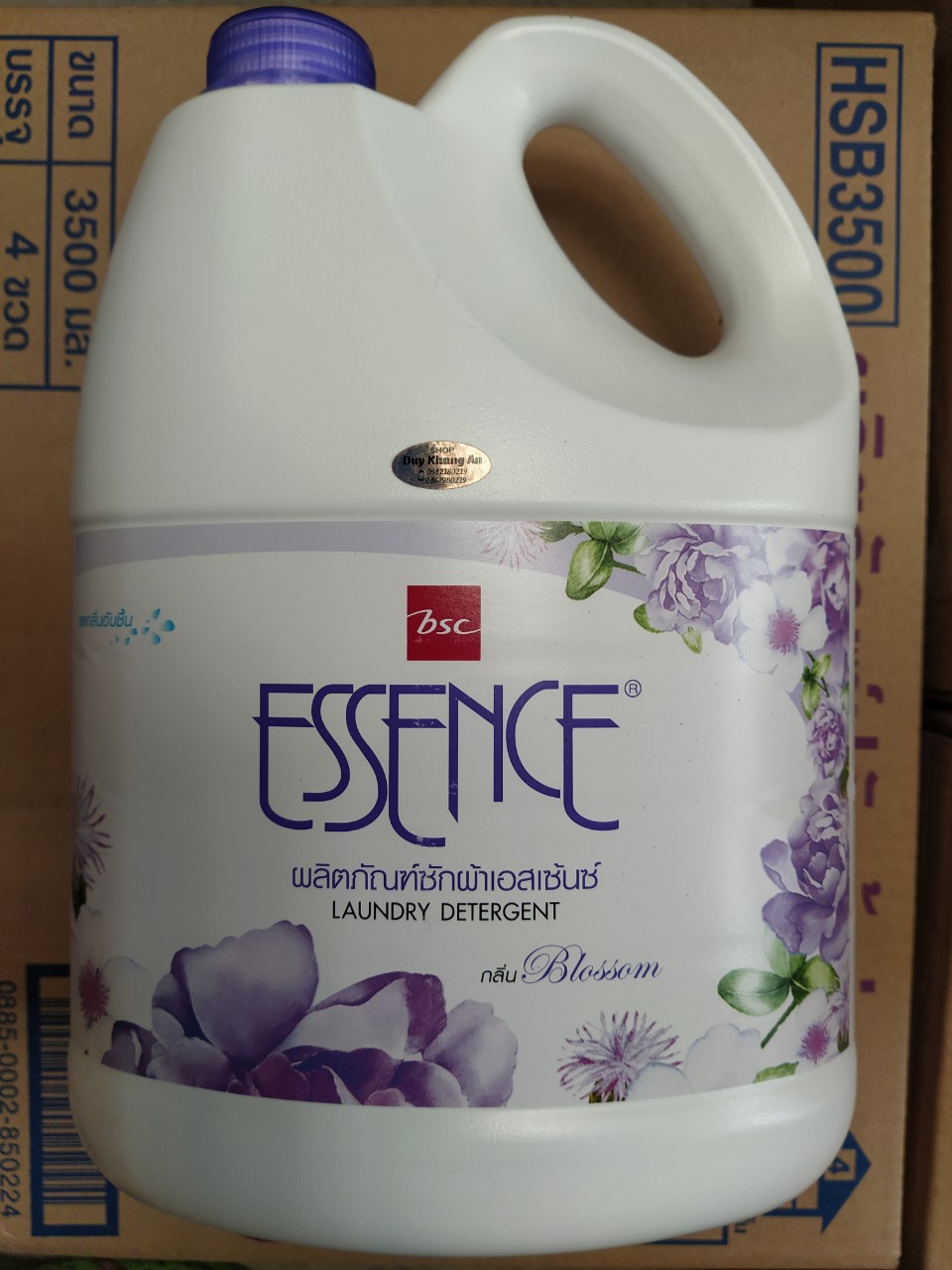 Nước giặt Essence 3500 ml (can 3,5L) nhập khẩu Thái Lan
