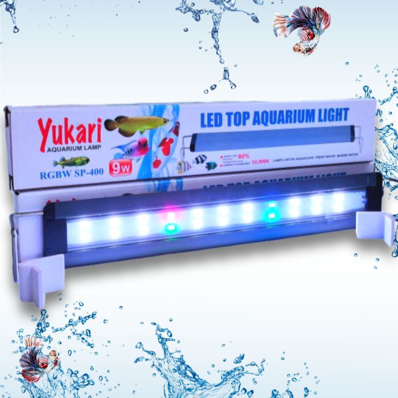 Lampu led aquarium aquascape YUKARI RGBW SP 400