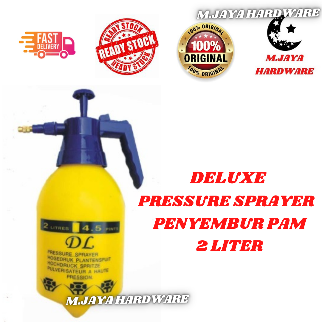 Original Deluxe 2L Pressure Sprayer Water Pump / Cleaning Spray