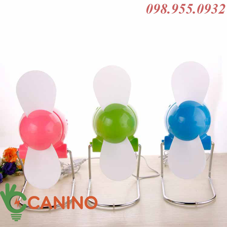 Quạt con cóc mini cắm cổng USB 5V Canino