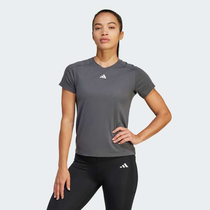 adidas Training AEROREADY Train Essentials Minimal Branding Crewneck…