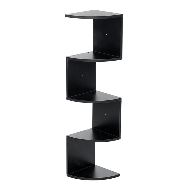 Corner Shelf 5 Tier Floating Shelves for Wall EasytoAssemble Wall