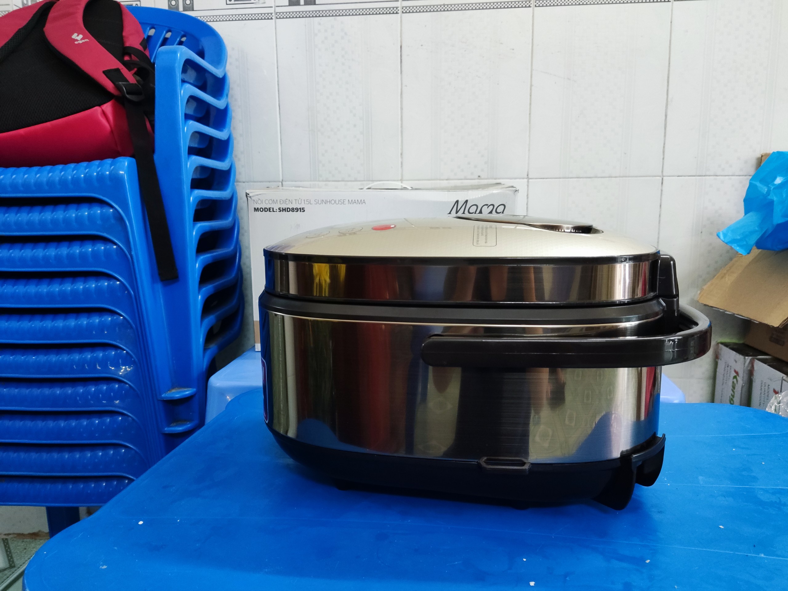 [HCM]Nồi cơm điện cao tần Sunhouse Mama SHD8955 (1.5 lít)