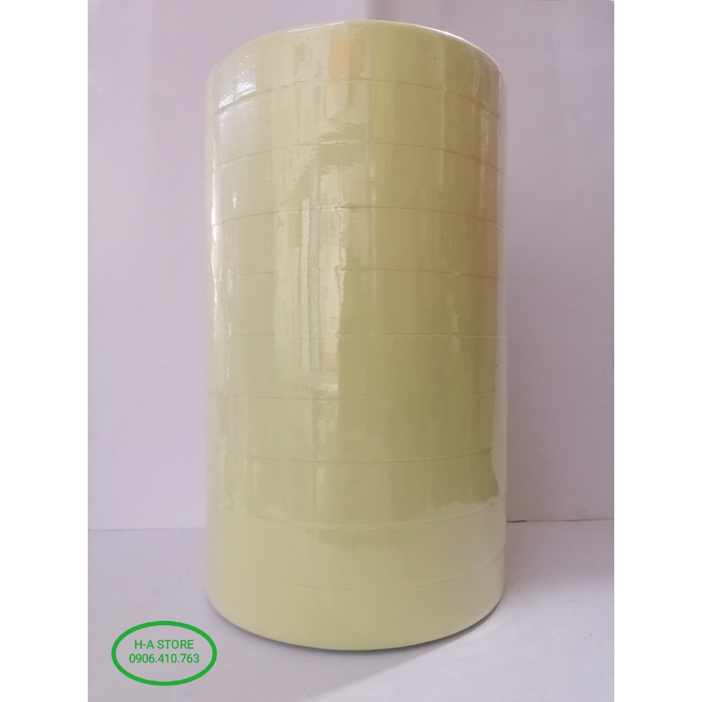 Băng keo xốp 2 mặt vàng 2p5/5p