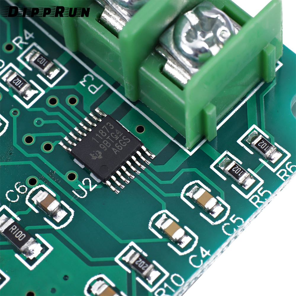 DIPPRUN DC 7V-12V Brushless DC Motor Driver Controller Board With Reverse Voltage Over Current Protection For Hard Drive Motor 3/4 Wire