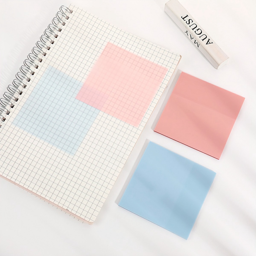 Giấy note trong suốt kích thước 7.5x7.5cm -Lumbley