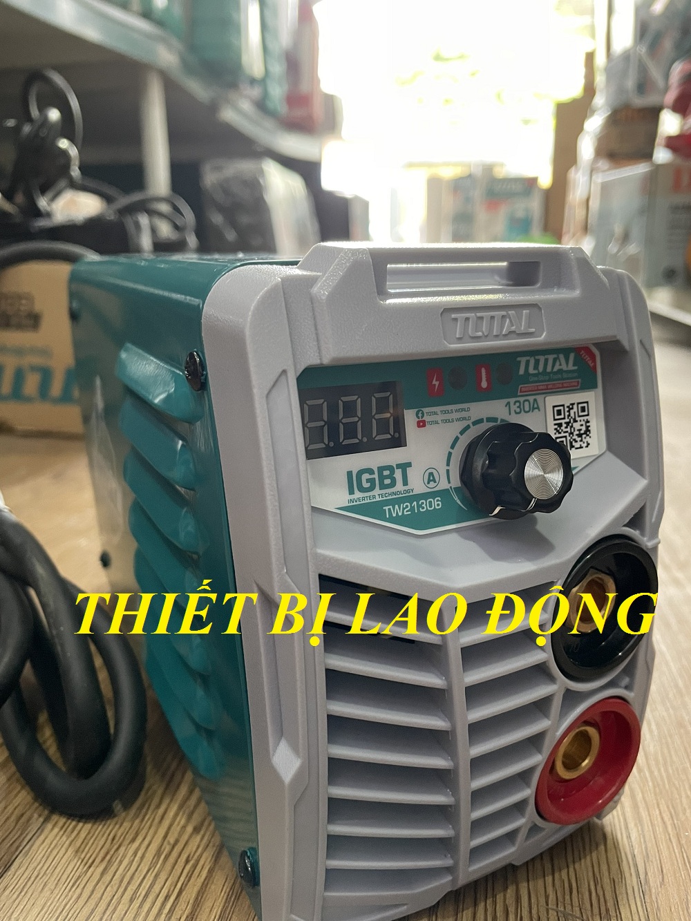 10-130a máy hàn điện tử total tw21306 + kèm phụ kiện