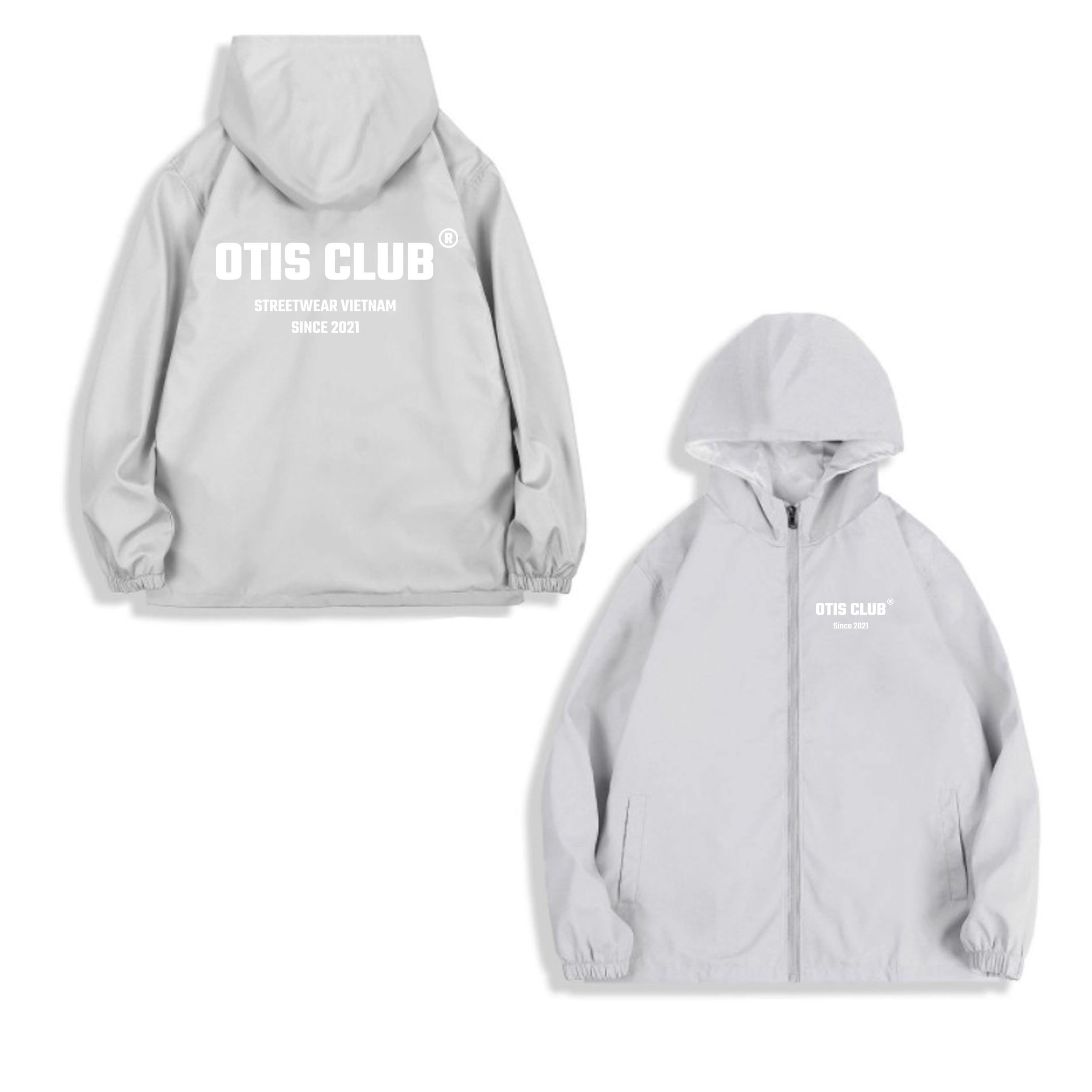 ÁO KHOÁC DÙ 2 LỚP LOCAL BRAND OTIS CLUB - ZIP BASIC JACKET