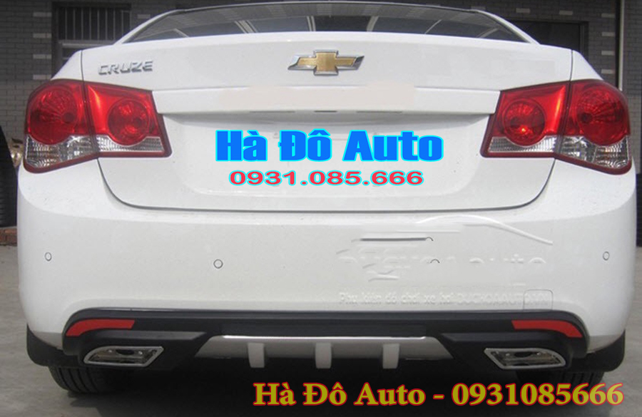 Líp chia pô chevrolet cruze - độ líp pô cruze - líp chia pô cruze