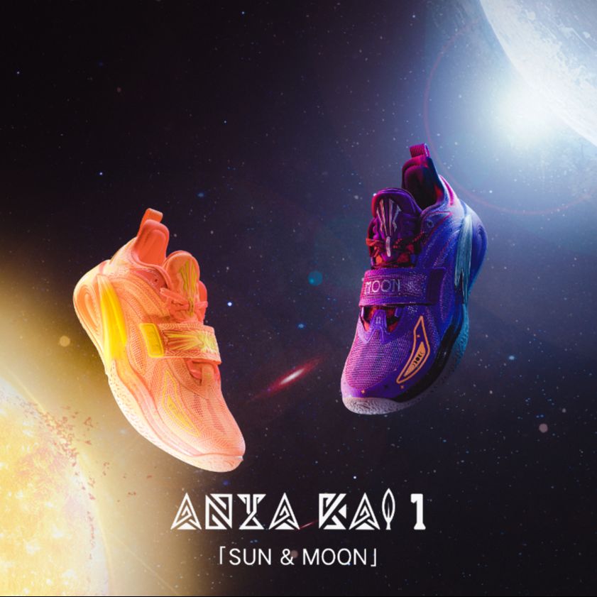 氣志團C.B CROSS KAI-KING SHIRIS MEN'S NEW COLOUR!] ANTA x KYRIE IRVING KAI 1 SUN/MOON/TAI CHI/DA11AS