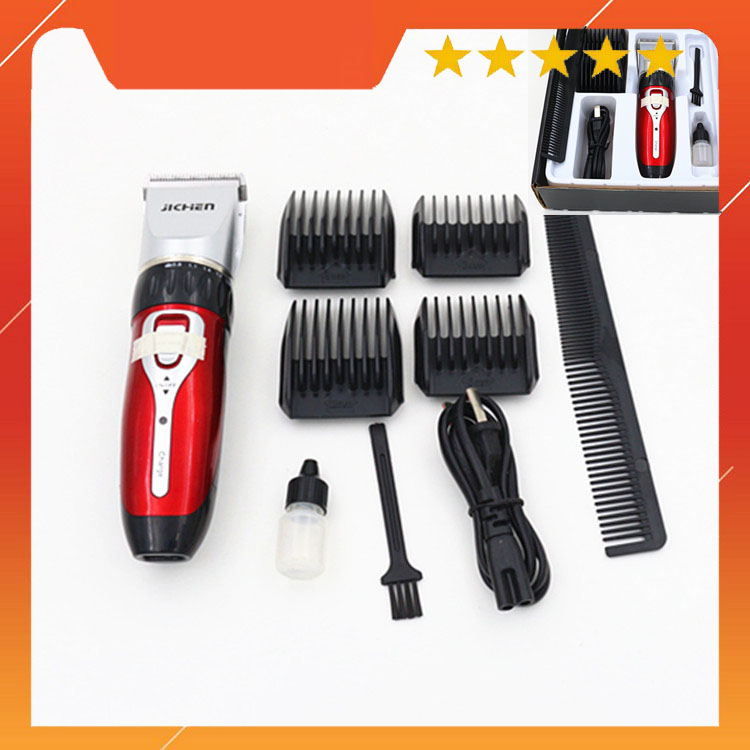 Tông đơ cắt tóc gia đình - tông đơ hớt tóc jichen - tông đơ hớt tóc trẻ em người lớn - máy cắt tóc nam