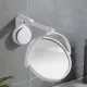 Folding Arm Extend Bathroom Mirror Without Drill Swivel Bathroom Mirror Suction Arm Double Side Cosmetic Makeup Mirrors. 
