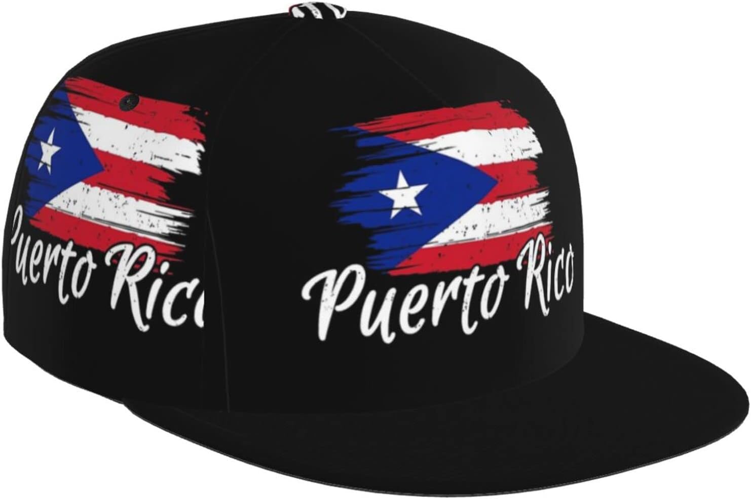 %E3%80%90Wildfolk%20Studio%E3%80%91Puerto%20Rico%20Flag%20Baseball%20Cap%20Adjustable%20Fashion%20Casual%20Flat%20Bill%20Brim%20Dad%20Hats%20for%20Women%20Men%20Sun%20Hats%20-%20Image%202