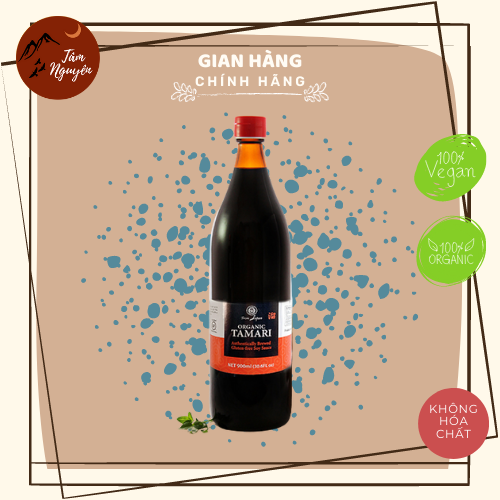 [CAO CẤP] [Có sẵn] Nước tương Organic Tamari Nhật Bản