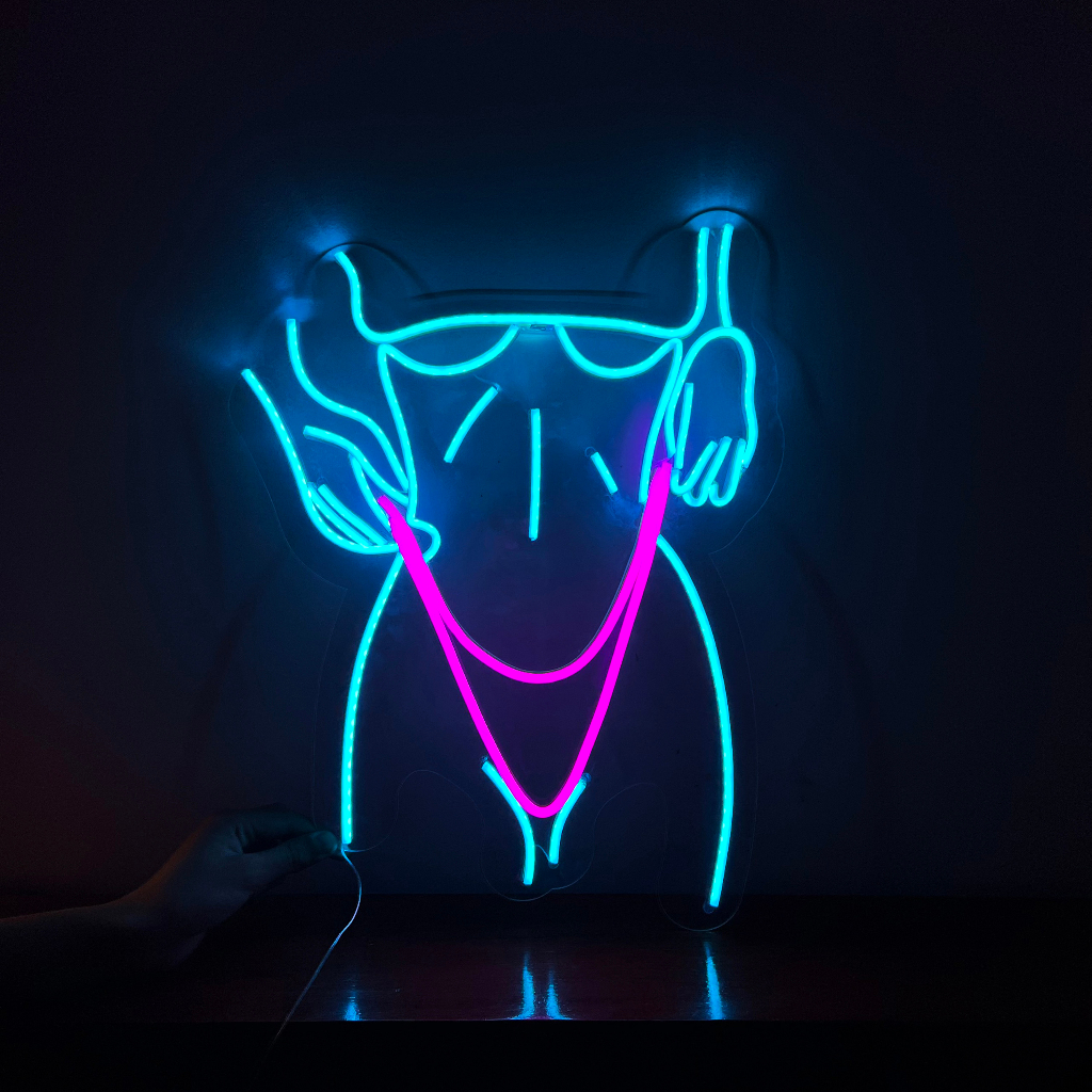 |sexy neon collection| đèn led neon theo yêu cầu trang trí phòng ngủ siêu chất neonchill97