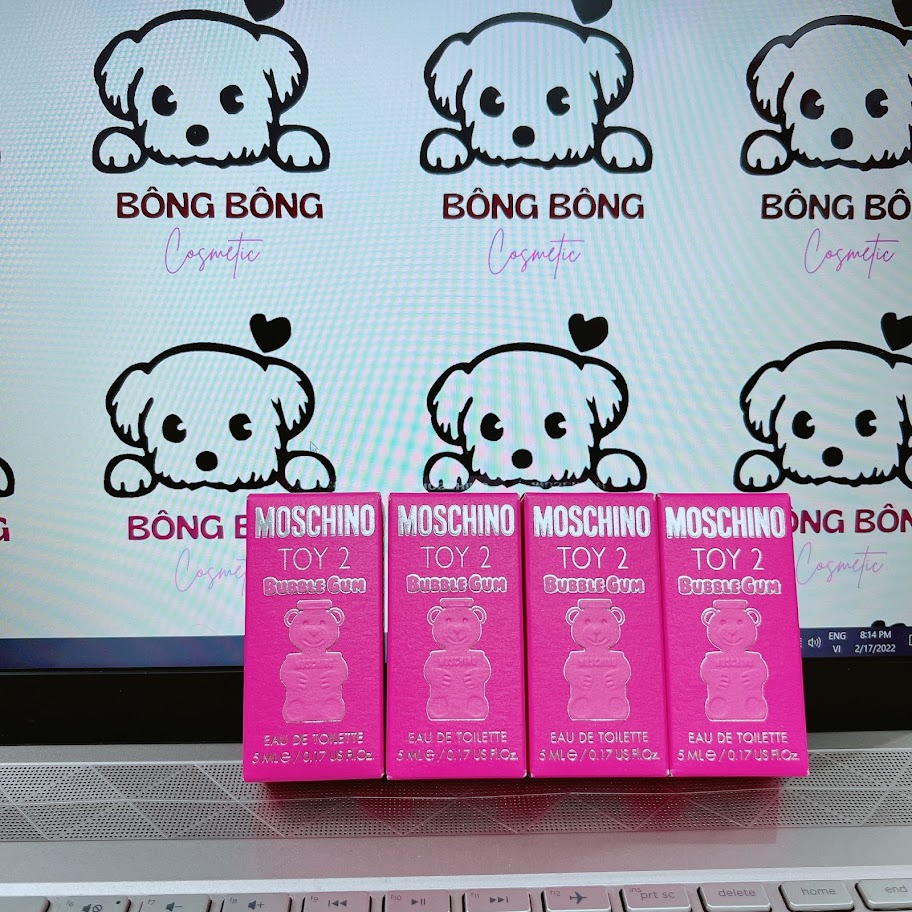[Mini] Nước hoa Moschino Toy 2 Bubble Gum EDT 5ml