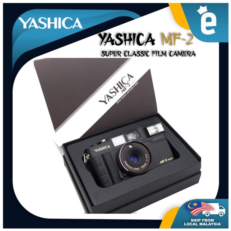 Yashica MF-2 MF2 Super Classic Film Camera Reusable 135mm Film Camera ...