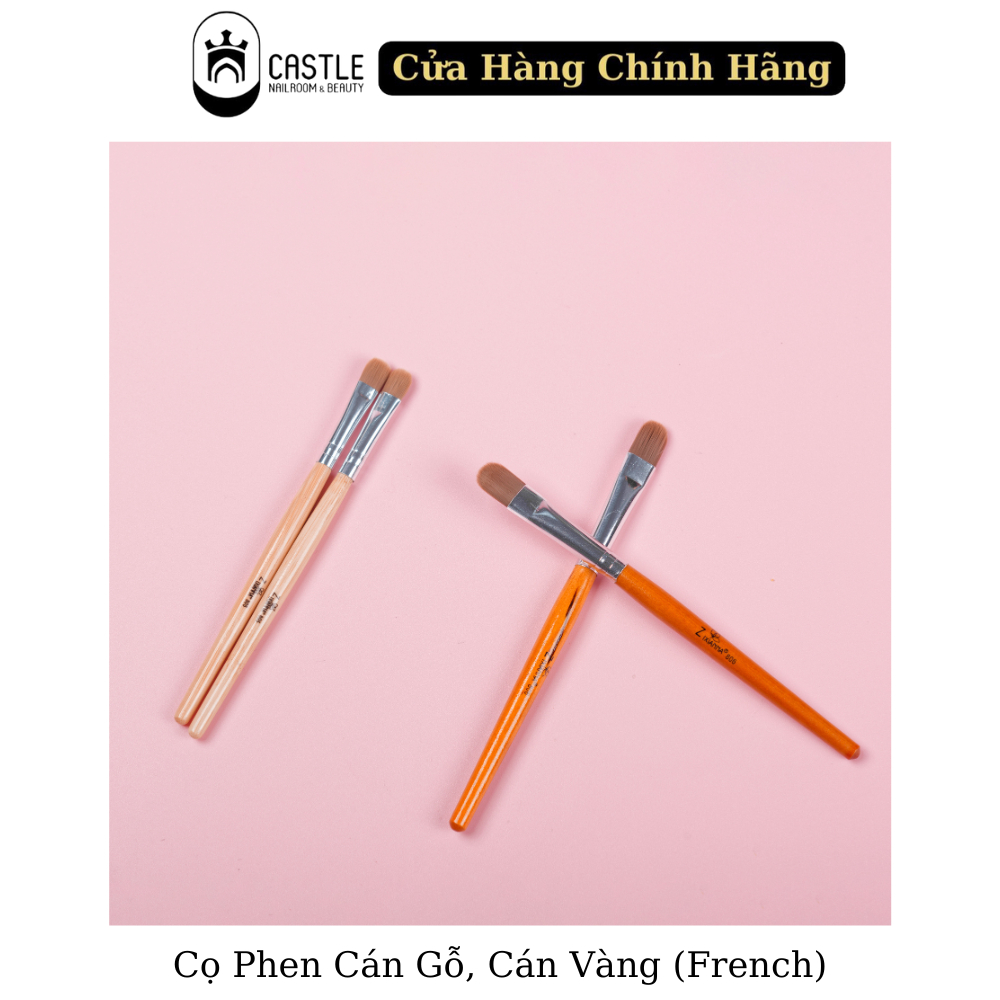 Cọ Phen Cán Gỗ, Cán Vàng ( Cọ French )