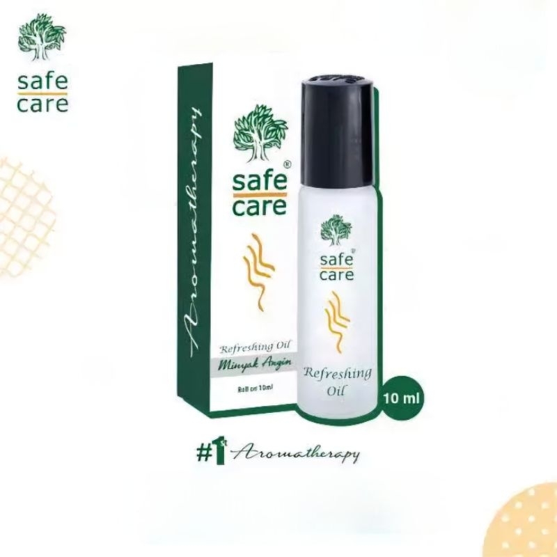 Safe Care Refreshing Oil 10 ml. น้ำมันอโรม่าสมุนไพรธรรมชาติ 100