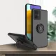For Motorola Moto G64 5G Case Side Stripe Design Soft TPU Matte Texture Multifunctional Bracket All Inclusive Protection For Moto G64 Back Cover. 