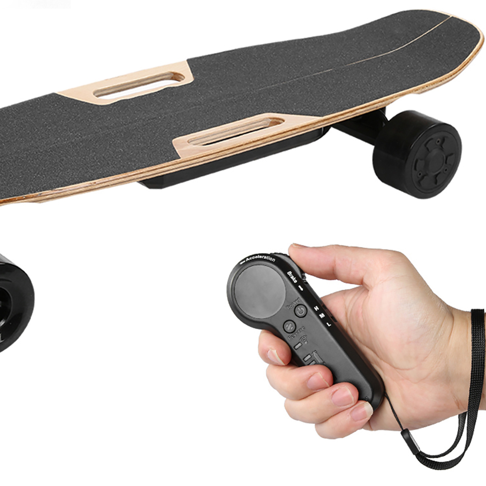 Ván trượt chạy bằng điện điều khiển từ xa Skateboard điều khiển từ xa
