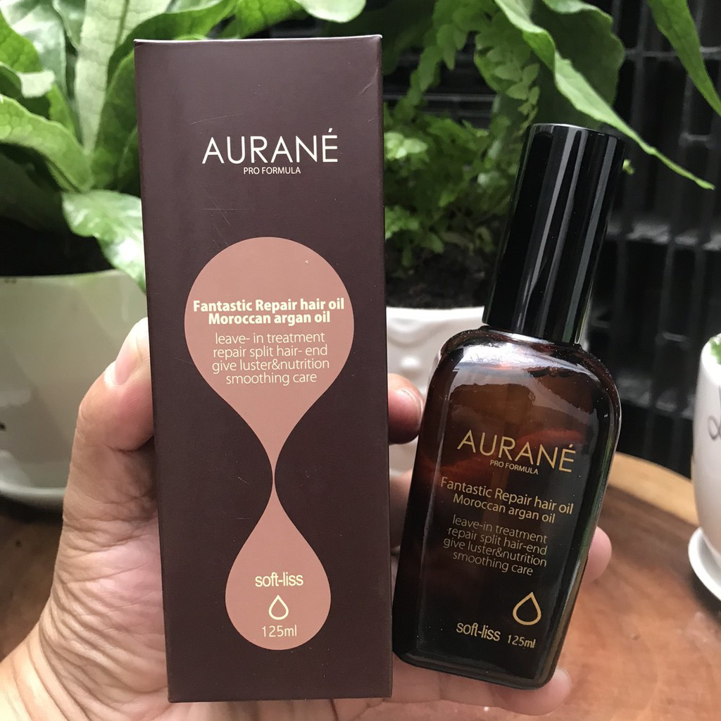 Tinh dầu bóng tóc Argan Oil AURANE (Soft-liss Fantastic Repair Argan Oil) 125ml