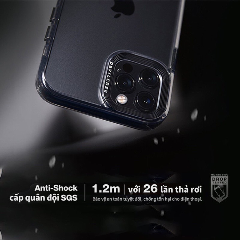 [HÀNG CHÍNH HÃNG] Ốp lưng DEVILCASE Phiên Bản Tiêu Chuẩn cho iPhone 13/13Pro/13ProMax