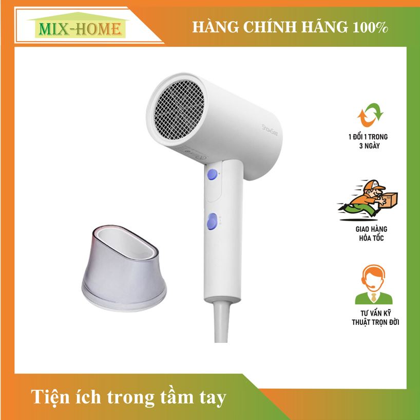 (Mixhome HCM) Máy sấy tóc Xiaomi Showsee A4-W Trắng (Hàng chính hãng - BH 3 tháng)