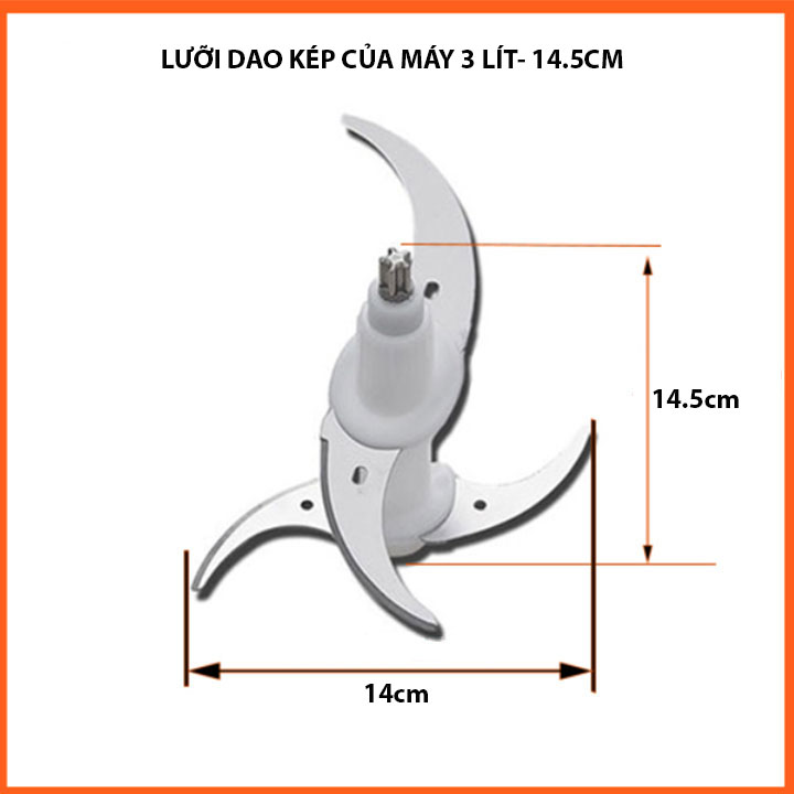 Lưỡi dao thay thế dùng cho máy xay thịt 2l-3l