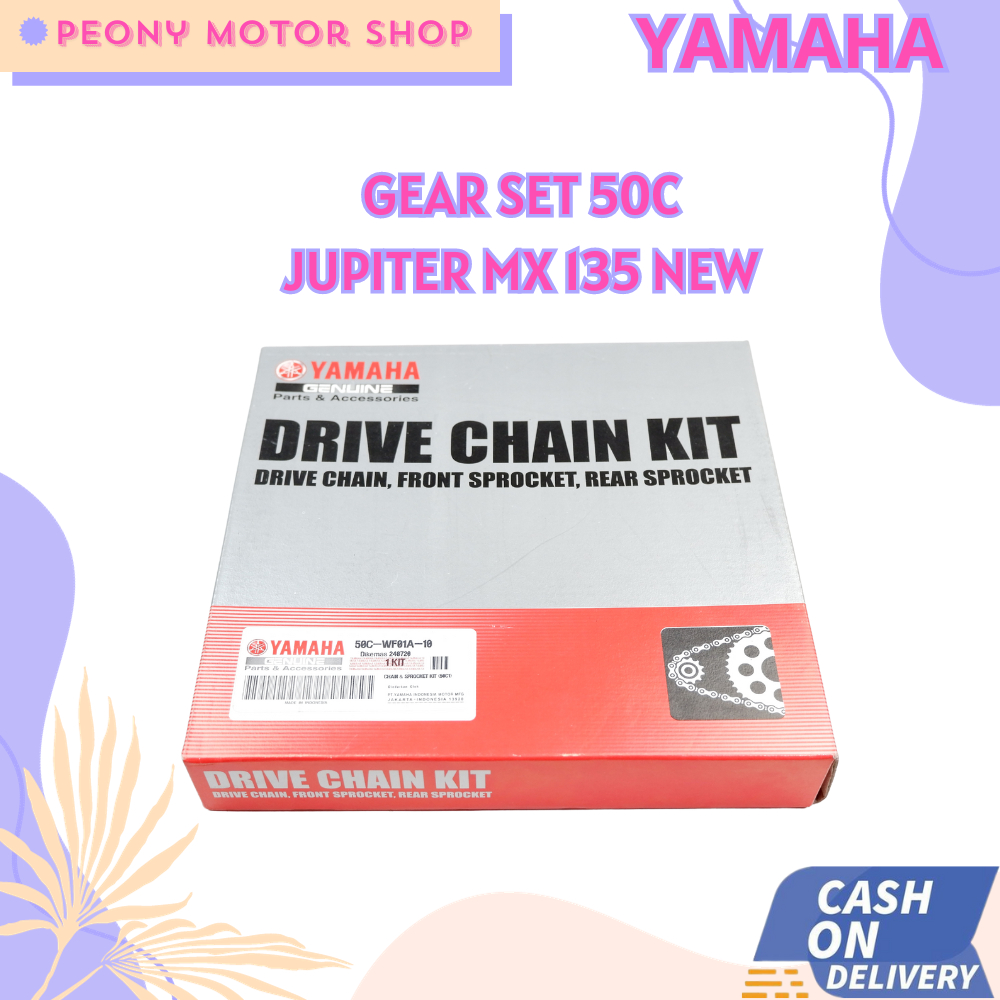 gir set jupiter mx 135 new gear jupiter mx 135 new rante jupiter mx 135 ori premium 50C