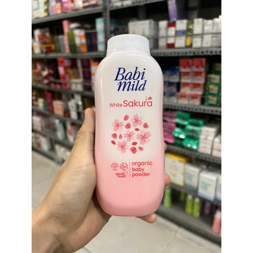 Phấn Rơm Babi Mild cho bé 160g hàng nhập thá¡ Lan - mẫu mới