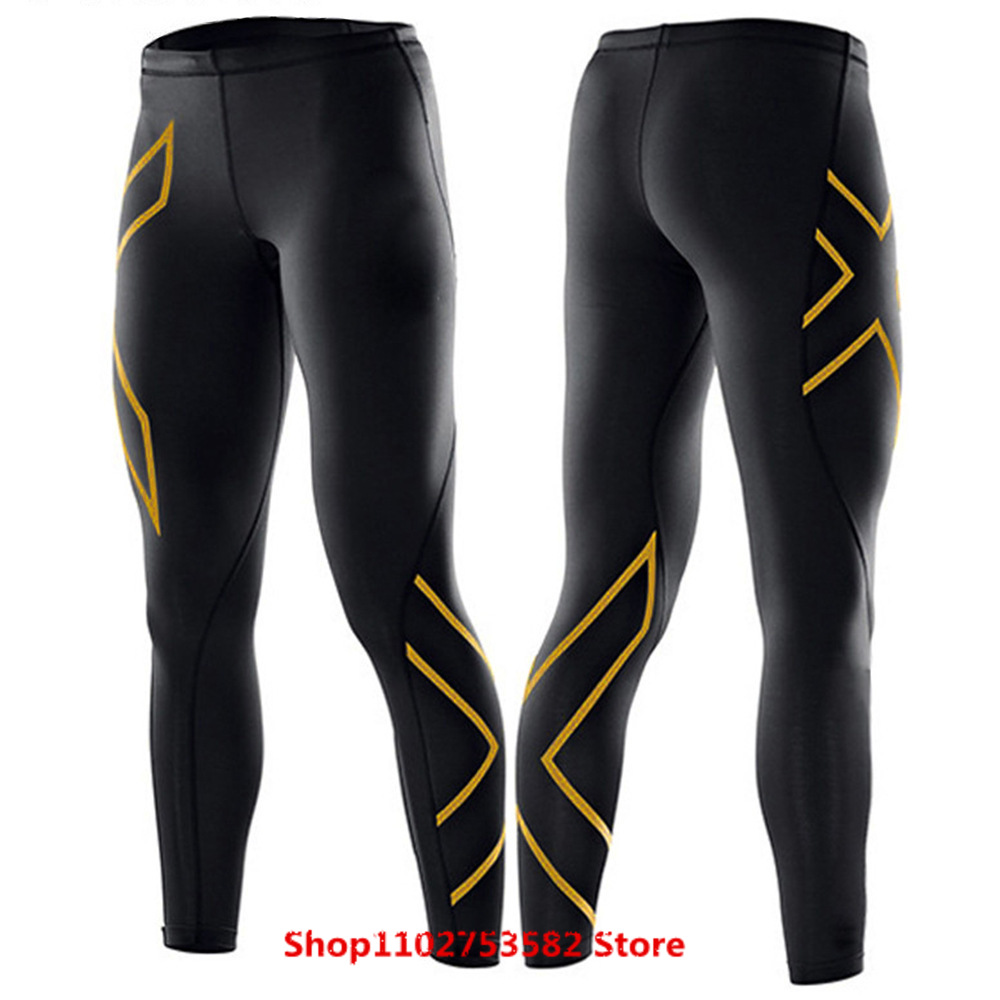 2XU Sports Leggings Women's running high elastic tights Quick-drying Yoga  fitness clothes Outdoor training leggings U14