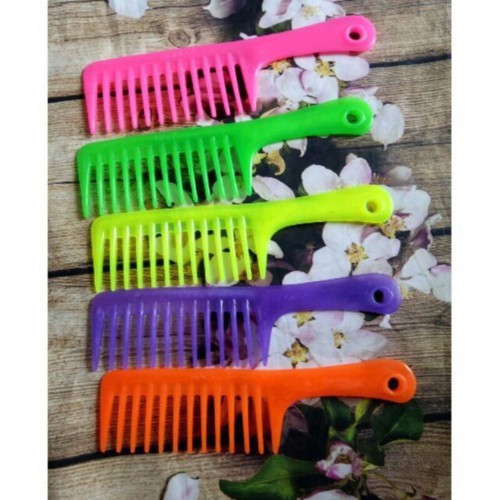 10 Cây Lược nhựa răng thưa chải tóc loại to