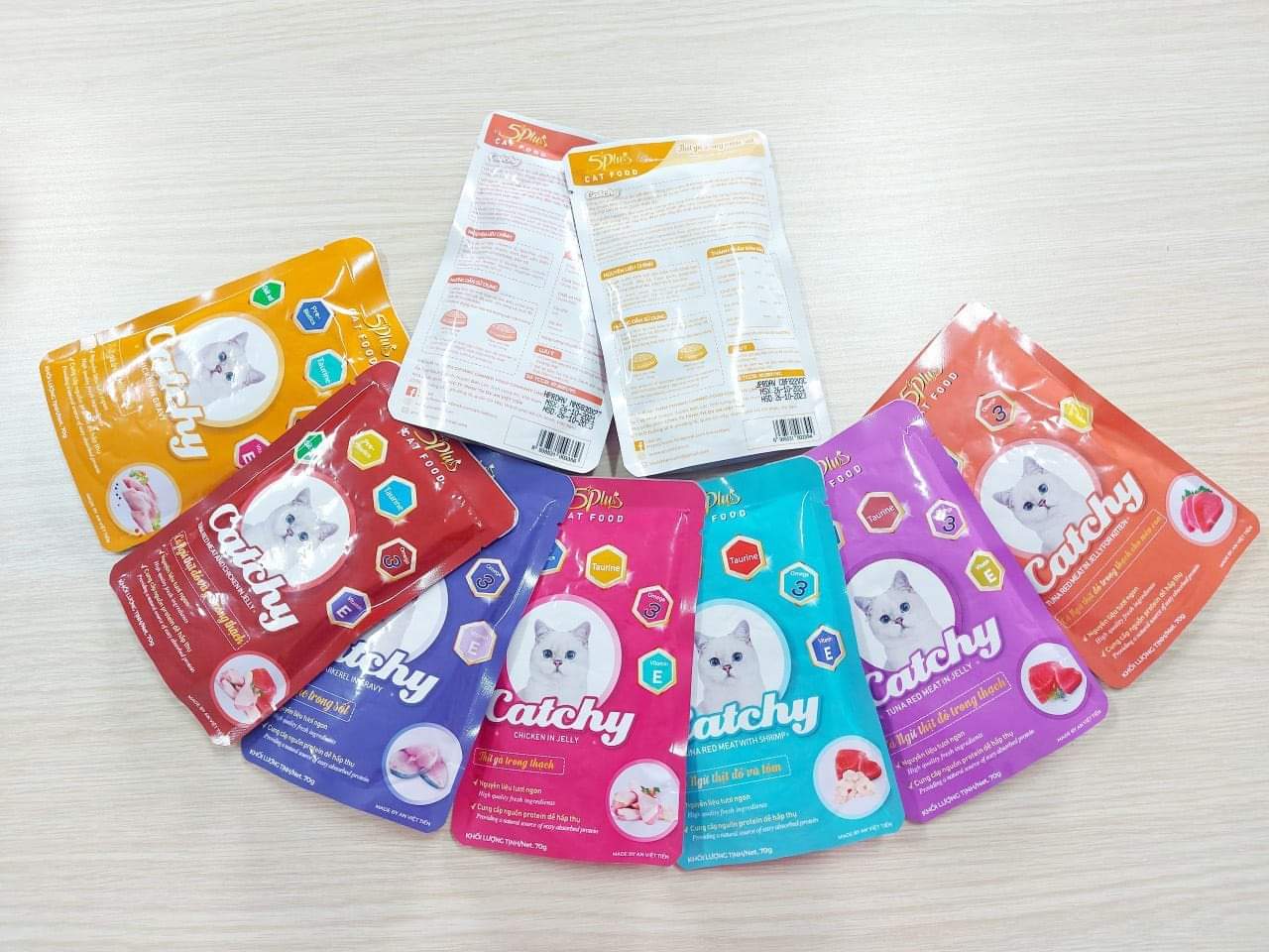 Pate Catchy (5Plus) Cho Mèo Mọi Lứa Tuổi 70g - [Nông Trại Thú Cưng]