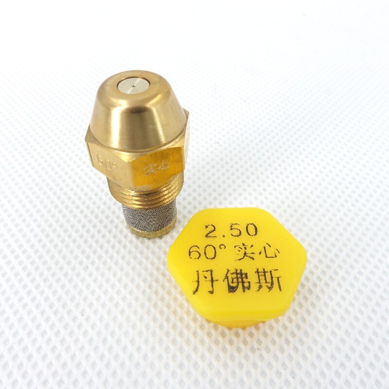 Danfoss Nozzle 60 Degree Solid Oil Burner Atomizing Nozzle Danfoss Diesel Oil Nozzle 0.4 0.5 0.6 0.75 0.85 1.0 1.25 1.5 2.0 2.5