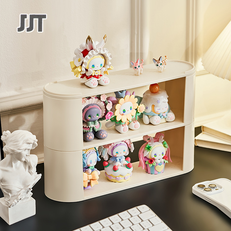 JJT [Miễn Phí Vận Chuyển]Kệ nước hoa để bàn: Hộp đựng mỹ phẩm nhiều lớp, có thể xếp chồng lên nhau, kệ trưng bày Hộp đồ chơi sưu tập