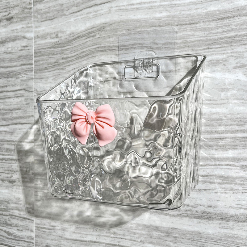 Tissue box Storage box Wall rack Face towel storage box Wall-mounted storage basket Bathroom tissue rack