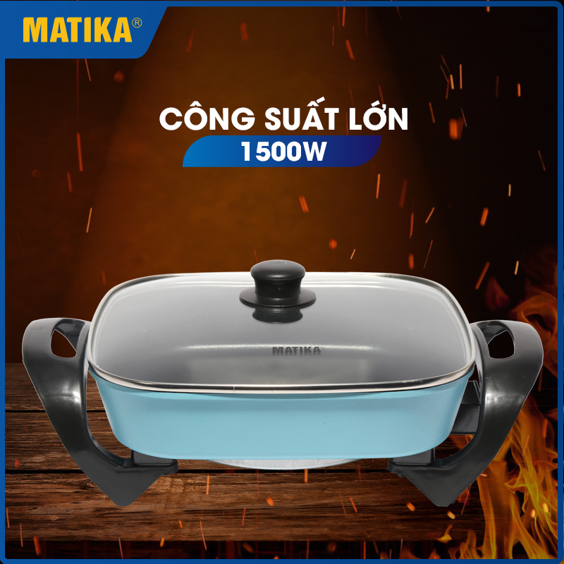 Chảo Điện Đa Năng MATIKA MTK-9015