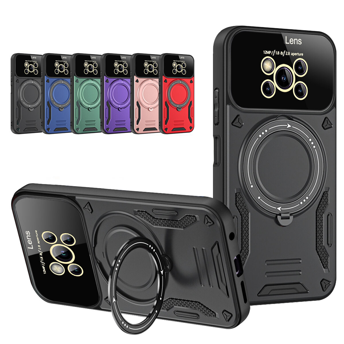 lthmy%20for%20Xiaomi%20Poco%20X3%20NFC/%20X3%20Pro%20Casing%20dual%20layer%20magnetic%20ring%20stand%20MagSafe%20case%20with%20%20cover%20-%20Image%202