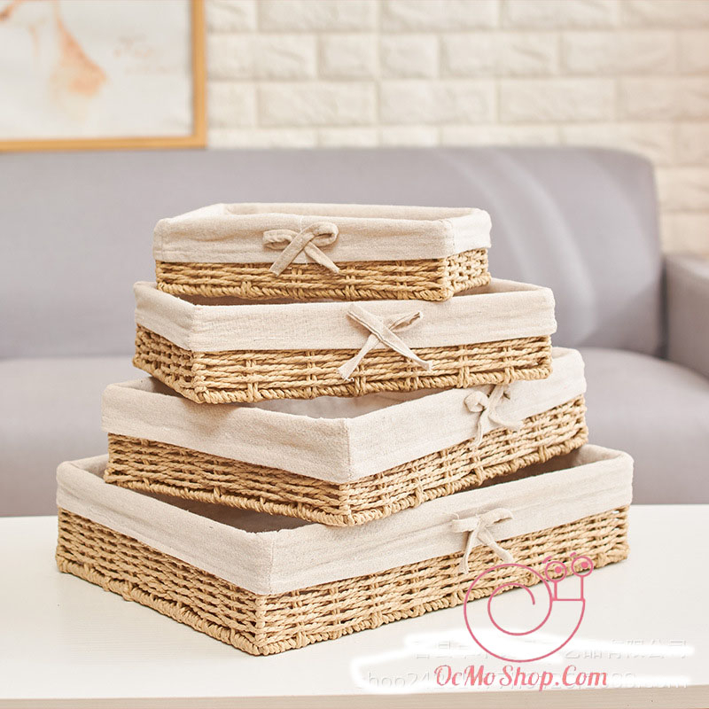 Giỏ mây, rổ mây đựng đồ, phụ kiện nhiều kích cỡ