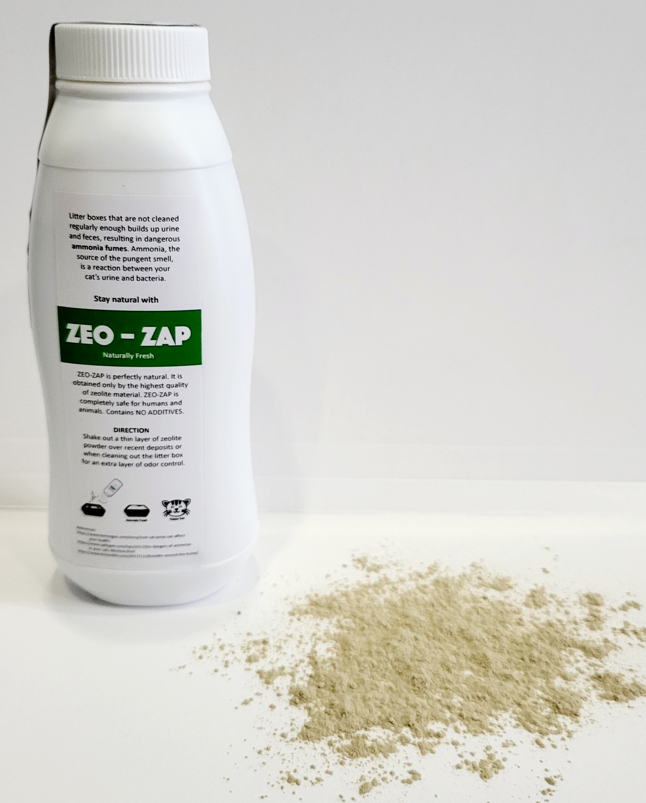 Cat Litter Deodorizer ZEOZAP Naturally Fresh Zeolite Lazada PH