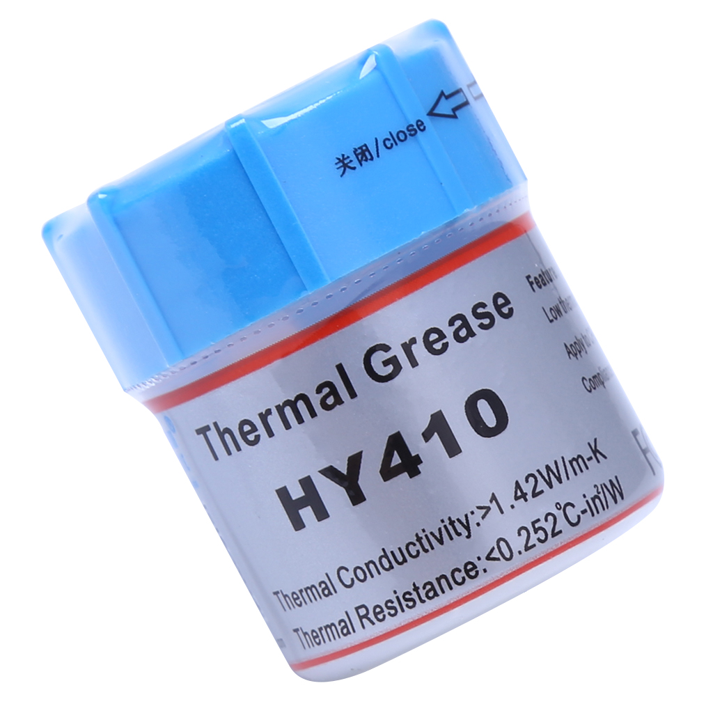 10g 1.42W trắng hợp chất keo mỡ nhiệt làm mát Bộ vi xử lý cho CPU GPU hy410