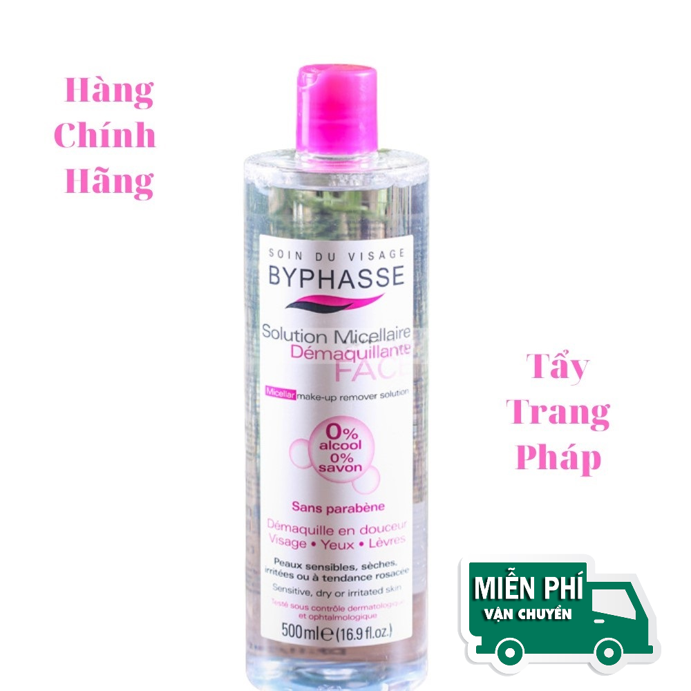 Nước Tẩy Trang Byphasse Solution Micerallaire Face 500ml
