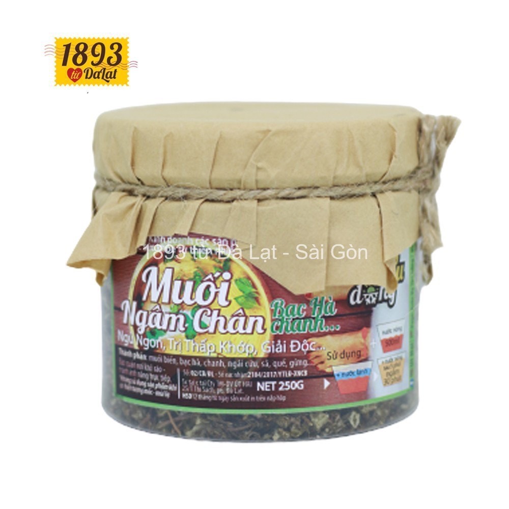 MUỐI NGÂM CHÂN ĐÀ LẠT 1893