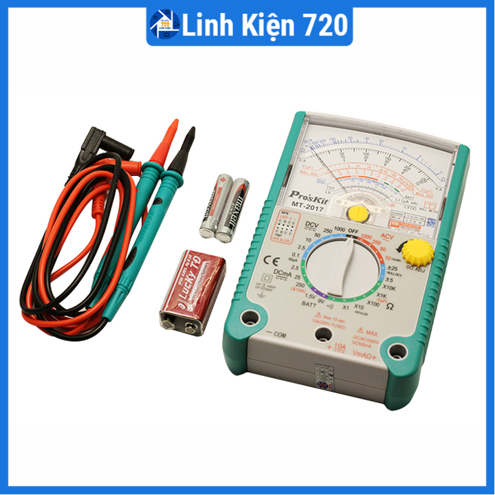 Đồng hồ đo vạn năng Proskit MT-2017 đo điện đa năng