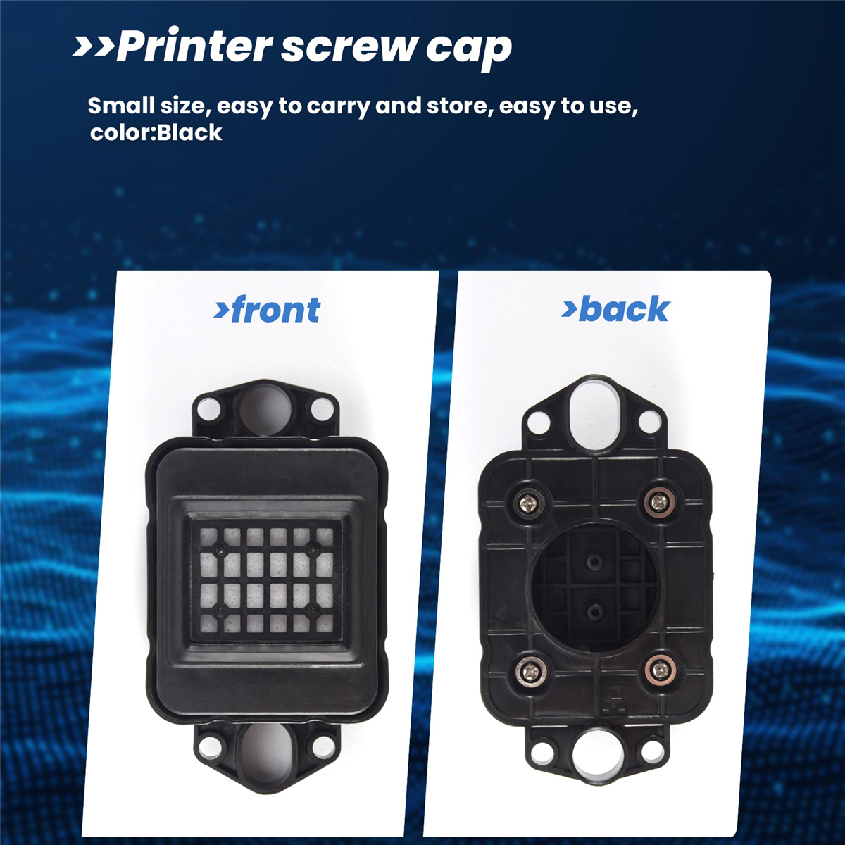 Printer Capping Top, Suitable for XP600 TX800 DX9 DX10 Print Head for Solvent Printer Capping Station