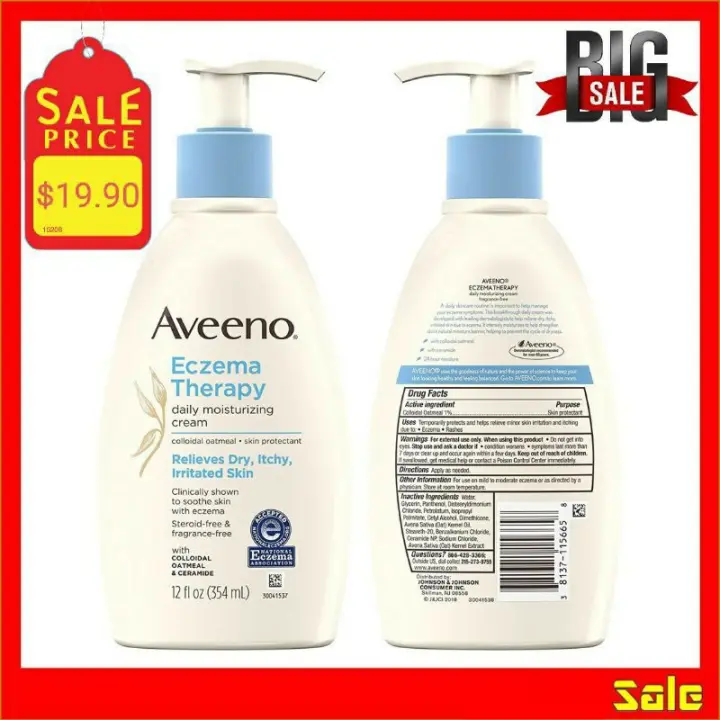 aveeno eczema therapy daily