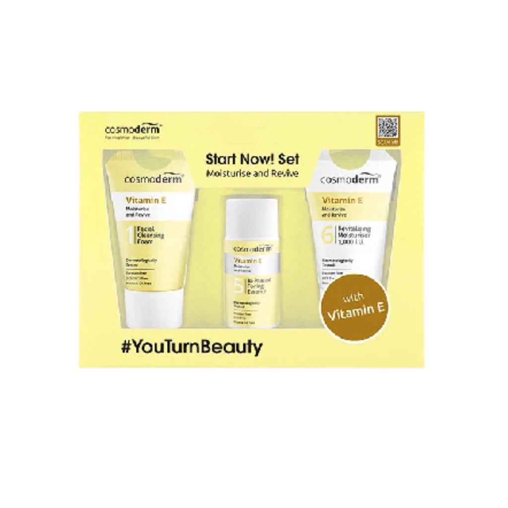 Cosmoderm Skin Care Set (Radiant&Clear/Acne Starter Kit/Dare to Glow
